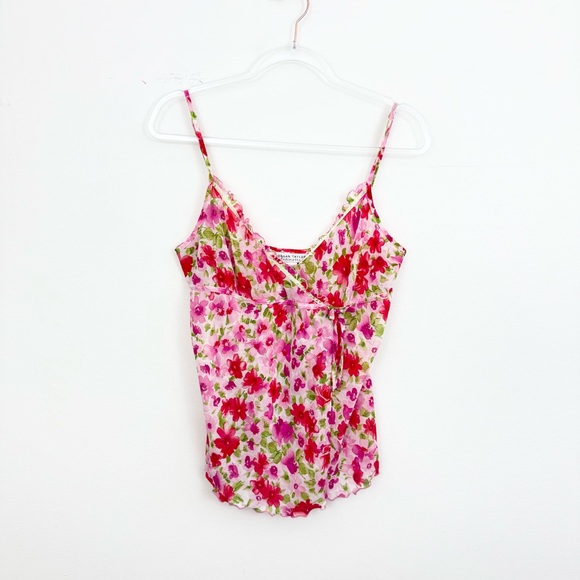 Morgan Taylor Intimates Pink Floral Capri Pajama Set - Picture 3 of 5